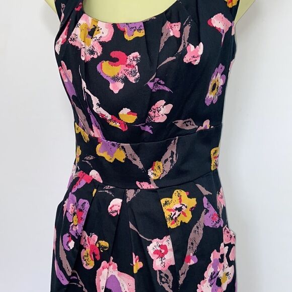Max and Cleo Dress Max and Cleo Black Pink Floral Sz 6 NWOT - Picture 3 of 8